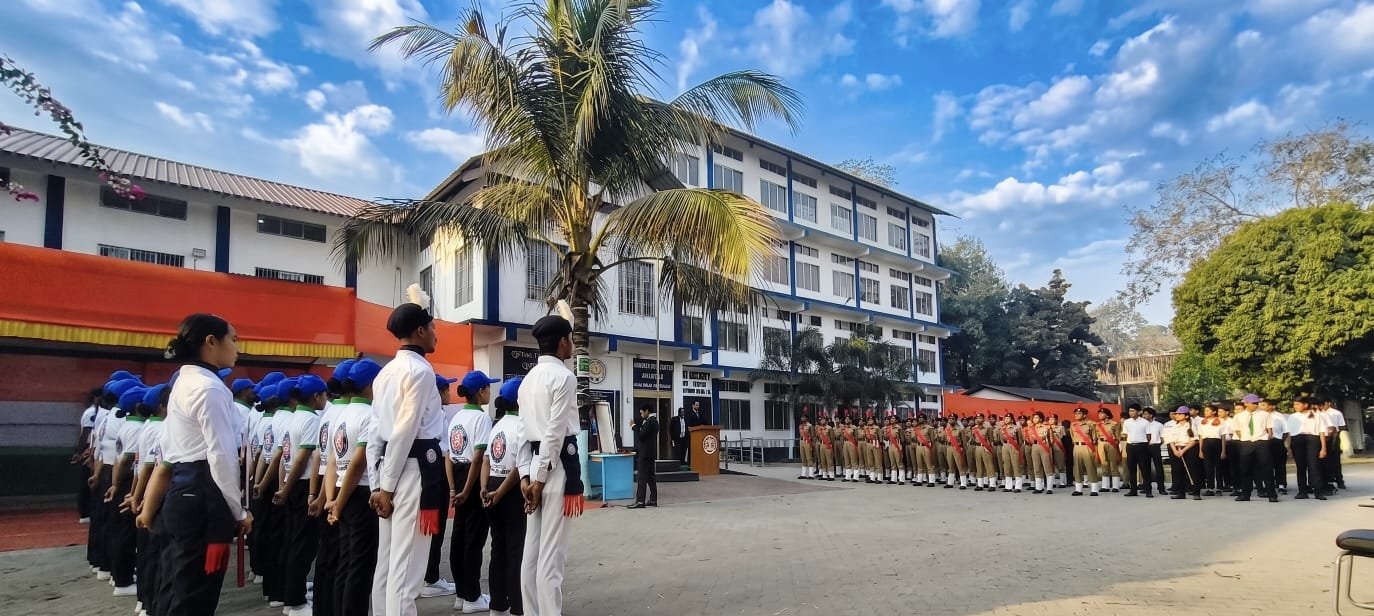 Madhabdev University campus building